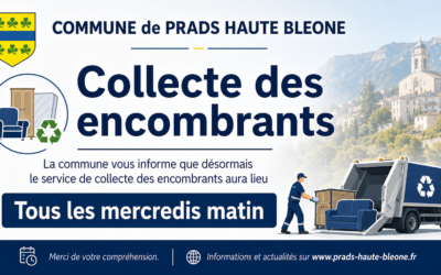 Avis collecte des encombrants du 16.06.2026